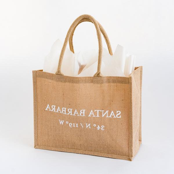 Santa Barbara Coordinates Market Tote