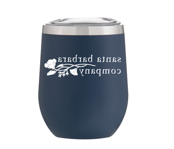 santa barbara company logo wine picnic tumbler